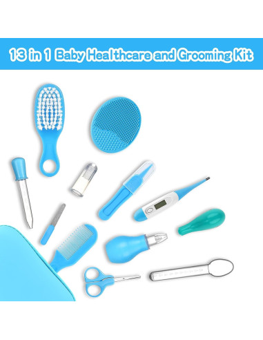 Kit de Cuidado y Aseo para Bebés UHFi 13 en 1 Portátil