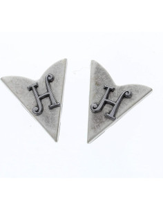 Puntas de Collar Plateadas HHH para Camisas de Vestir Unisex 2