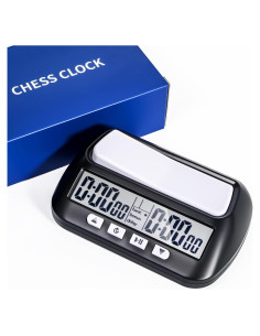 Reloj de Ajedrez Digital WQV RXZER40 Portátil Multifuncional