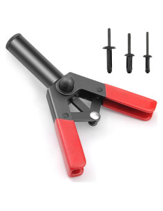 Juego de pistola de remaches Mejiao con 30 remaches de nylon