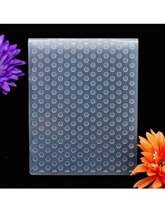 Plantilla de Embossing Kwan Crafts Dots 12x15cm para Scrapbooking 2