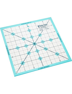 Regla Trim IT Lori Holt 16.5x16.5 cm Antideslizante Aqua 2