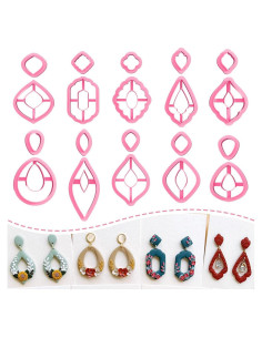 Conjunto de Cortadores de Arcilla Boho Keoker 20 Piezas