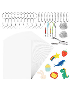 Kit de Manualidades PETDCHEB - 160 Piezas de Papel Encogible
