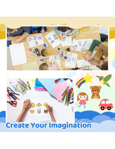 Kit de Manualidades PETDCHEB - 160 Piezas de Papel Encogible