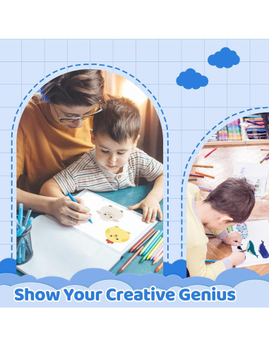 Kit de Manualidades PETDCHEB - 160 Piezas de Papel Encogible