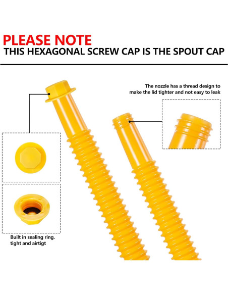 Boquilla de Lata de Gas FOANRIY 20.6 cm con Tapas Ventilación