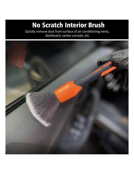 Juego de 3 Pinceles Detalladores YeewayVeh Naranja 190g