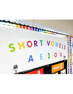 Letras Magnéticas Coloridas Recursos Creados por el Maestro 87 Piezas 2