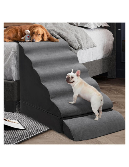 Escaleras para Perros A.FATI 6 Pasos Antideslizantes 76.2 cm