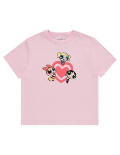 Camiseta de Manga Corta Chicas Superpoderosas 100% Algodón