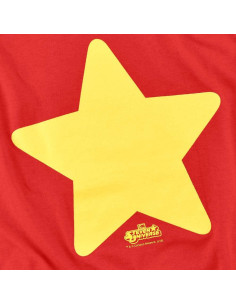 Camiseta Unisex Steven Universe Estrella Roja Algodón 2