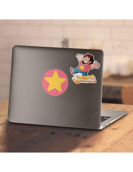 Camiseta Unisex Steven Universe Estrella Roja Algodón