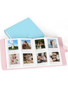 Álbum de Fotos 288 Bolsillos Haotermai Azul para Instax 2