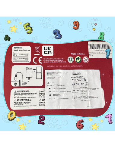 Registradora de Madera Recargable Maysida con Escáner y Accesorios