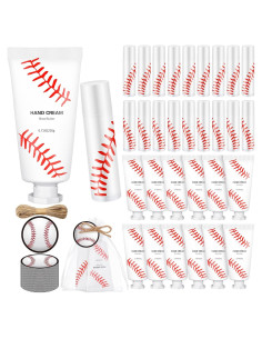 Set de Balsamo Labial y Crema de Manos Béisbol Heigble 144 Pcs
