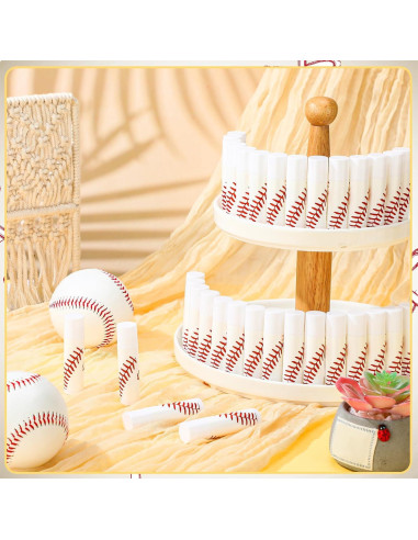 Set de Balsamo Labial y Crema de Manos Béisbol Heigble 144 Pcs