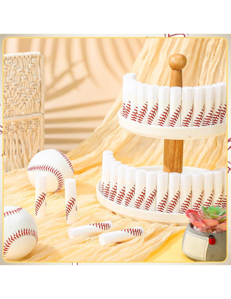 Set de Balsamo Labial y Crema de Manos Béisbol Heigble 144 Pcs