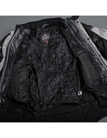 Chaqueta de Moto Tourmaster Transition Hombre Negra Talla S