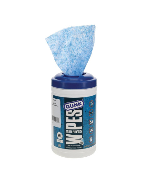 Toallitas Desengrasantes Multiusos Gunk 75 Unidades 20x30 cm