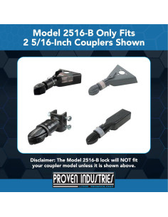 Cerradura para Remolque Proven Industries Modelo 2516-B 2.5" 2