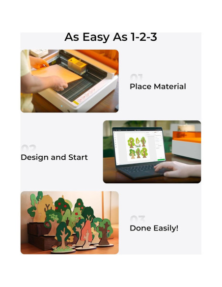 xTool M1 Ultra 10W Máquina de Corte y Grabado Láser 4 en 1