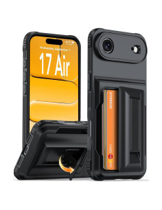 Funda de Cartera Oterkin para iPhone 17 Air 6.5" Negro con RFID