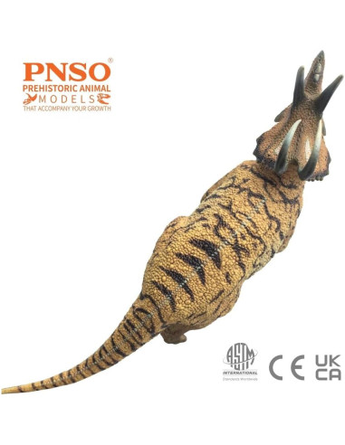 Modelo Dinosaurio PNSO 41 Perez Machairoceratops 30x20cm