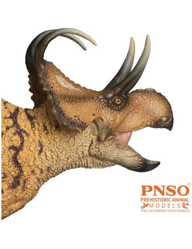 Modelo Dinosaurio PNSO 41 Perez Machairoceratops 30x20cm