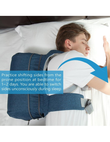 Mochila WoodyKnows para dormir de lado S - Alivio ronquidos