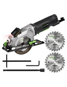Sierra Circular GALAX PRO 4A 3500RPM 115mm con Guía Láser