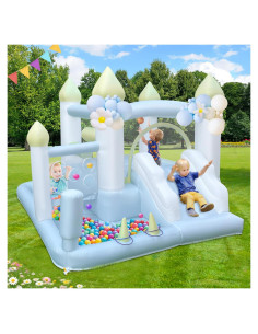 Casa Inflable de Rebote 8 en 1 Ninghaovov para Niños