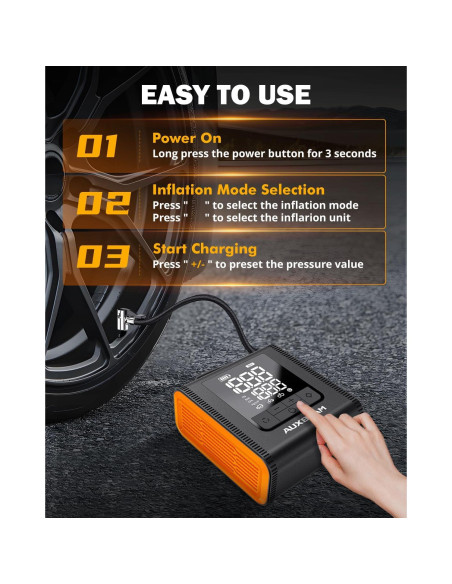 Compresor de Aire Portátil Auxbeam H4Pro 150PSI 12V