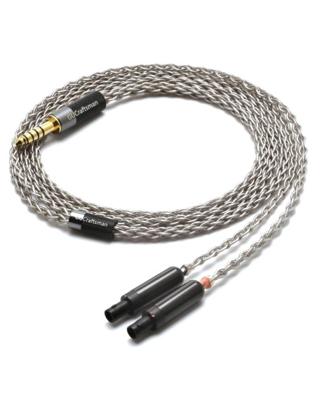 Cable de Auriculares GUCraftsman 1.8m 6N Plata para SENNHEISER