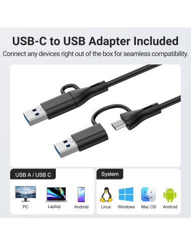 Altavoces Inwa MZ-631 USB para Computadora con Clip y Bajo Mejorado