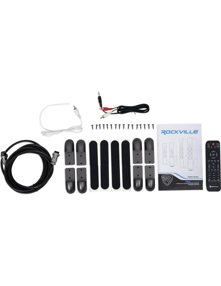 Sistema de Altavoces de Torre Rockville TM80B 800W Bluetooth USB