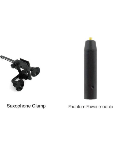 Micrófono Clip-On AV-JEFES PMM19B para Saxofón y Trompeta