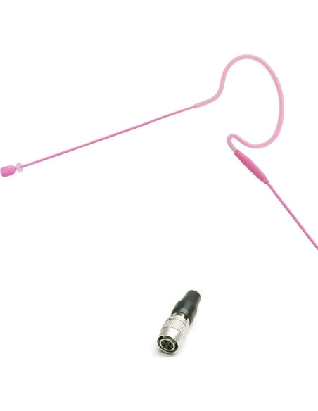 Micrófono de Auricular AV-JEFES AVL630PK-H4P Rosa Omnidireccional