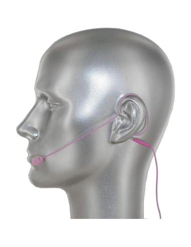 Micrófono de Auricular AV-JEFES AVL630PK-H4P Rosa Omnidireccional
