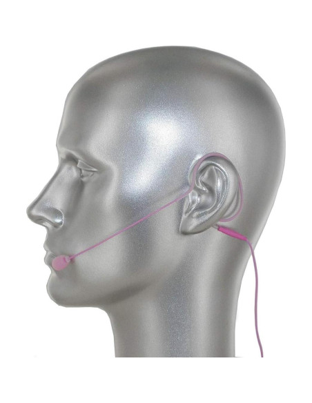 Micrófono de Auricular AV-JEFES AVL630PK-H4P Rosa Omnidireccional