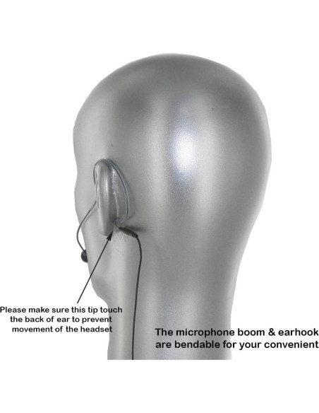 Micrófono de Auricular AV-JEFES AVL630PK-H4P Rosa Omnidireccional