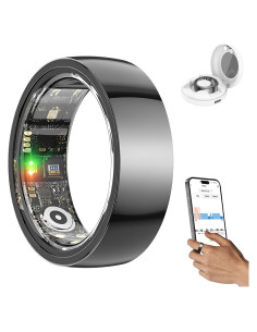 Anillo Inteligente de Salud POYIPI R1000 Impermeable IP68