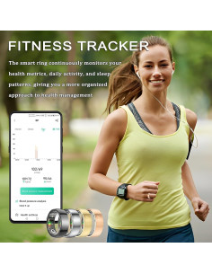 Anillo Inteligente de Salud POYIPI R1000 Impermeable IP68 2