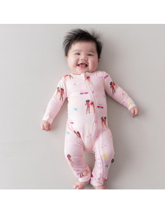 Mono con Cremallera Kyte Baby de Rayón Bambú Unisex 0-24 Meses 2