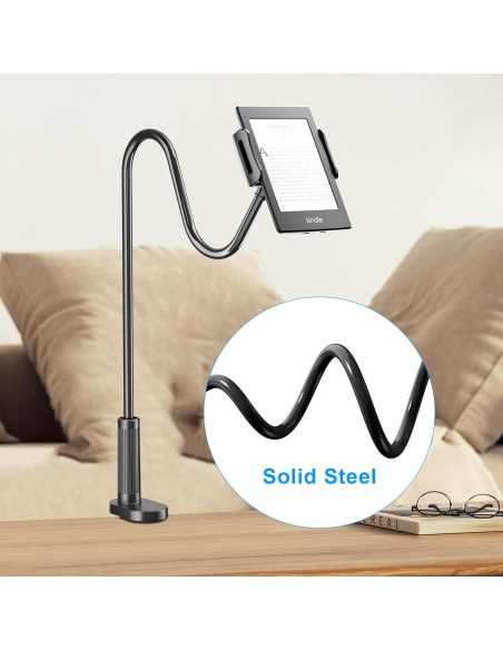 Soporte Flexible para Tablet y Kindle Kefotic K2 - Negro