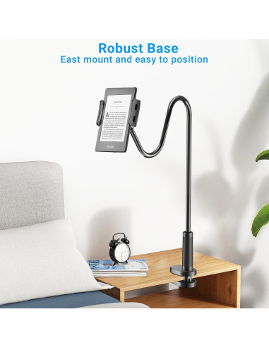 Soporte Flexible para Tablet y Kindle Kefotic K2 - Negro
