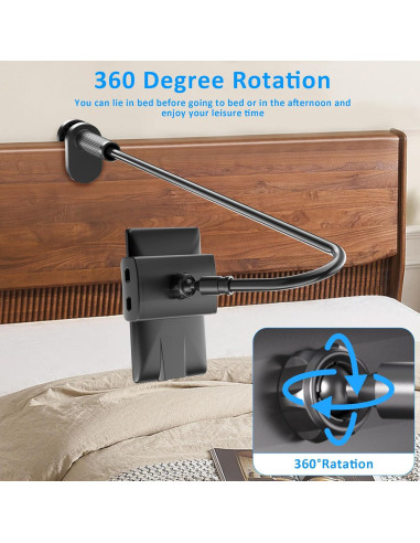 Soporte Flexible para Tablet y Kindle Kefotic K2 - Negro