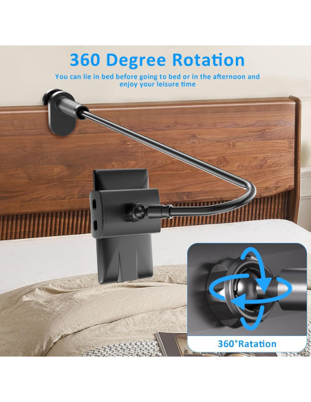 Soporte Flexible para Tablet y Kindle Kefotic K2 - Negro