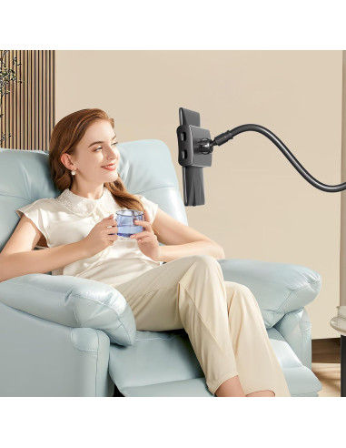 Soporte Flexible para Tablet y Kindle Kefotic K2 - Negro