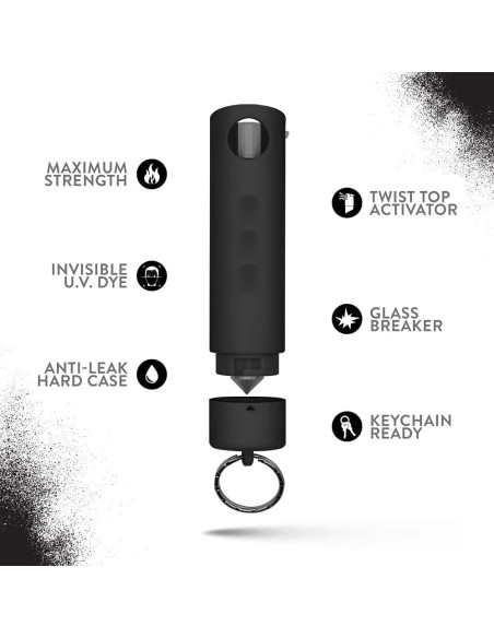 Pistola de Pimienta Guard Dog Harm N' Hammer con Martillo Escape